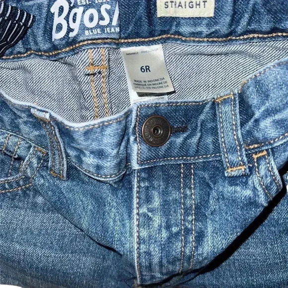 OshKosh jeans size 6R/19 inch inseam with adjustable waist - Picture 4 of 4